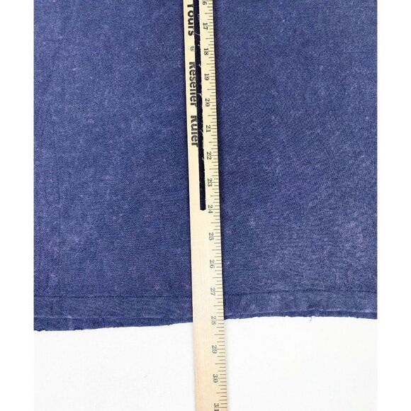 Vintage Maui and Sons T-Shirt Large Blue Tie Dye Stone Wash Single Stitch - Picture 6 of 11
